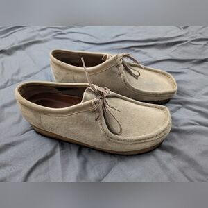 Men's Beige Clark Wallabees 11.5.